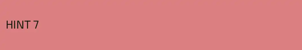 HINT 7